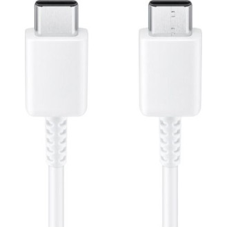 Samsung USB 2.0 Cable USB-C male - USB-C 25W Λευκό 1m (EP-DA705BWE GP-TOU021RFBWW) Bulk