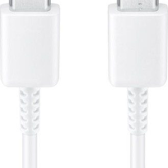 Samsung USB 2.0 Cable USB-C male - USB-C 25W Λευκό 1m (EP-DA705BWE GP-TOU021RFBWW) Bulk