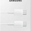 Samsung USB 2.0 Cable USB-C male - USB-C 25W Λευκό 1m (EP-DA705BWE GP-TOU021RFBWW) Bulk