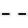 Samsung USB 2.0 Cable USB-C male - USB-C 25W Λευκό 1m (EP-DA705BWE GP-TOU021RFBWW) Bulk