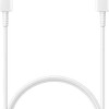 Samsung USB 2.0 Cable USB-C male - USB-C 25W Λευκό 1m (EP-DA705BWE GP-TOU021RFBWW) Bulk