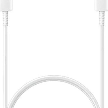 Samsung USB 2.0 Cable USB-C male - USB-C 25W Λευκό 1m (EP-DA705BWE GP-TOU021RFBWW) Bulk