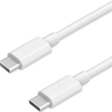 Samsung USB 2.0 Cable USB-C male - USB-C 25W Λευκό 1m (EP-DA705BWE GP-TOU021RFBWW) Bulk