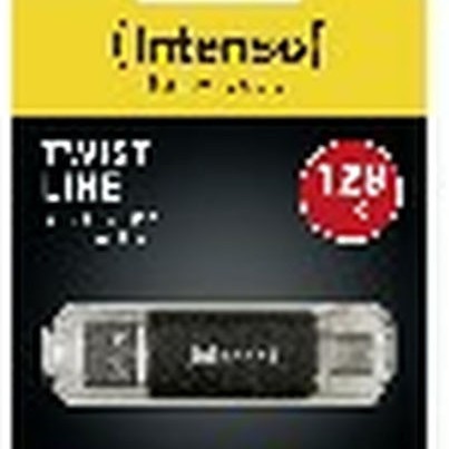 Intenso 128GB USB 2.0 Stick Γκρι