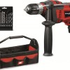 Einhell TC-ID 1000 E Kit Κρουστικό Δράπανο 1010W με Θήκη και με 16 τρυπάνια