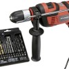 Einhell TC-ID 1000 E Kit Κρουστικό Δράπανο 1010W με Θήκη και με 16 τρυπάνια