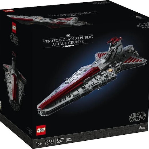 Lego Star Wars Venator-class Republic Attack Cruiser για 18+ Ετών