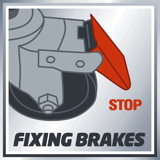 Einhell Τροχήλατος Μεταλλικός Εργαλειοφόρος με 4 Συρτάρια Π61.6xΒ74.2xΥ33εκ. TC-TW 100