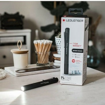 LedLenser Φακός LED IP54 με Μέγιστη Φωτεινότητα 120lm P4 Core