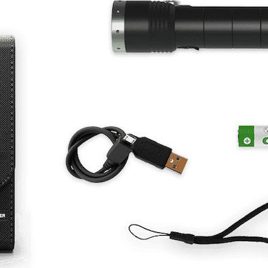 LedLenser Επαναφορτιζόμενος Φακός LED IP54 με Μέγιστη Φωτεινότητα 1000lm MT10