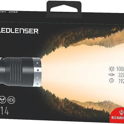 LedLenser Επαναφορτιζόμενος Φακός LED IPX4 με Μέγιστη Φωτεινότητα 1000lm MT14