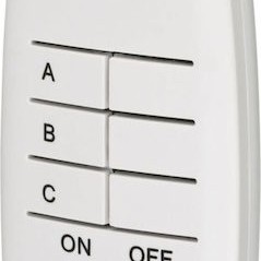 Brennenstuhl Comfort-Line Μονόπριζο με Τηλεχειριστήριο και Καλώδιο 25m 3τμχ