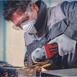 Einhell TP-AG 18/125 CE Q BL Τροχός 125mm Μπαταρίας Brushless με Ρύθμιση Στροφών 18V Solo