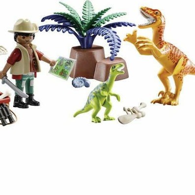 Playmobil Βαλιτσάκι Dinos Dino Explorer Carry Case για 4 ετών