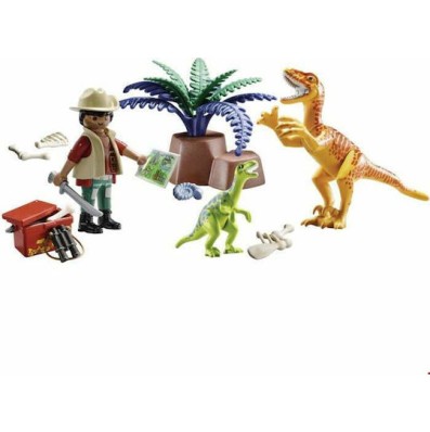 Playmobil Βαλιτσάκι Dinos Dino Explorer Carry Case για 4 ετών