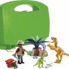 Playmobil Βαλιτσάκι Dinos Dino Explorer Carry Case για 4 ετών