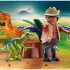 Playmobil Βαλιτσάκι Dinos Dino Explorer Carry Case για 4 ετών