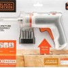 Black & Decker Κατσαβίδι Μπαταρίας 3.6V 1x1.5Ah