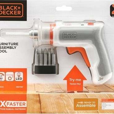 Black & Decker Κατσαβίδι Μπαταρίας 3.6V 1x1.5Ah