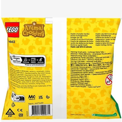 Lego Animal Crossing Animal Crossing Maple's Pumpkin Garden για 6+ Ετών