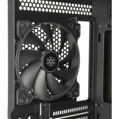 Silverstone Seta Q1 Midi Tower Κουτί Υπολογιστή Μαύρο