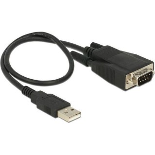 DeLock Καλώδιο USB-A σε RS232 9-pin male 0.45m