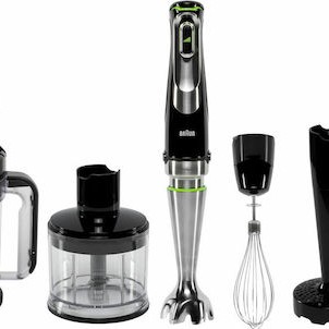 Braun Multiquick 9 Ραβδομπλέντερ με Ανοξείδωτη Ράβδο 1200W Μαύρο