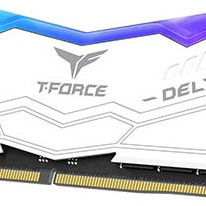 TeamGroup Delta RGB White DDR5 32GB RAM με 2x16GB Modules και Ταχύτητα 6000 για Desktop