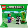Lego Minecraft Steve & Baby Panda για 6+ Ετών