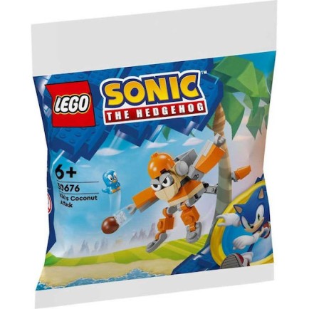 Lego Sonic The Hedgehog Kiki's Coconut Attack για 6+ Ετών
