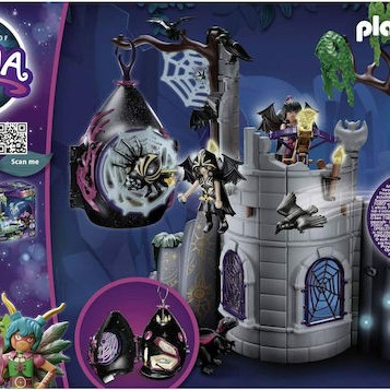 Playmobil Ayuma Νυχτεριδόσπιτο των Bad Fairies για 7-12 ετών