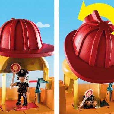 Playmobil Duck On Call Αρχηγείο για 3 ετών