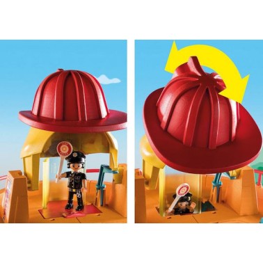 Playmobil Duck On Call Αρχηγείο για 3 ετών