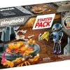 Playmobil Dino Rise Πολεμώντας τον Σκορπιό της Φωτιάς για 5-10 ετών