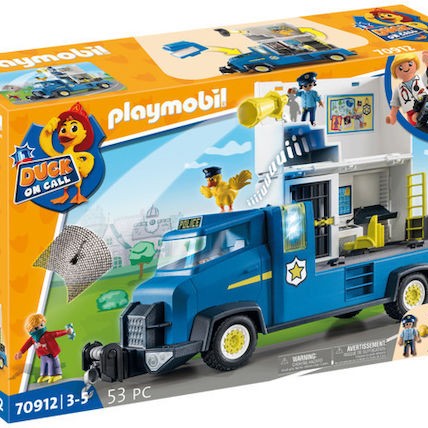 Playmobil Duck On Call Αστυνομικό Όχημα για 3 ετών