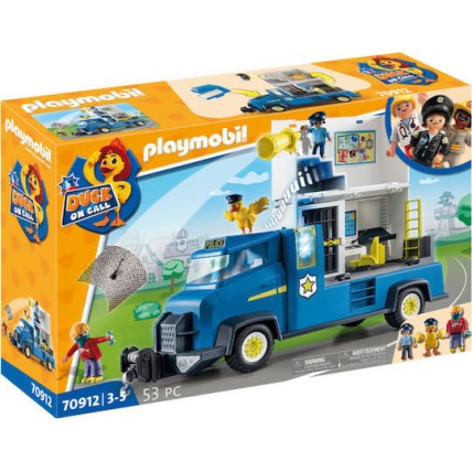 Playmobil Duck On Call Αστυνομικό Όχημα για 3 ετών
