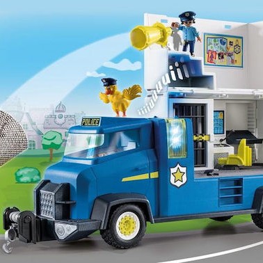 Playmobil Duck On Call Αστυνομικό Όχημα για 3 ετών
