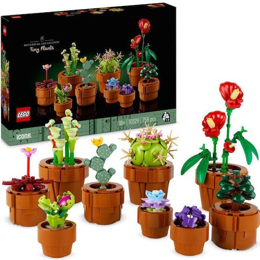 Lego Botanical Collection Tiny Plants για 18+ Ετών 758τμχ