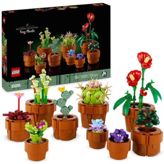 Lego Botanical Collection Tiny Plants για 18+ Ετών 758τμχ