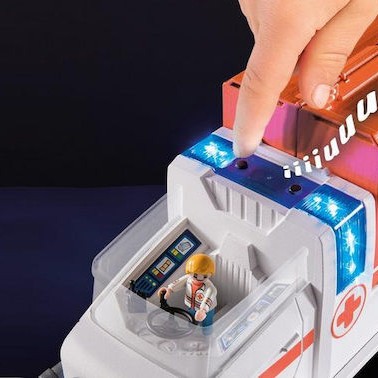 Playmobil Duck On Call Ασθενοφόρο για 3 ετών