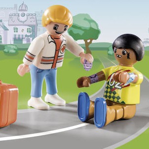 Playmobil Duck On Call Διάσωση στα Go-Kart για 3 ετών