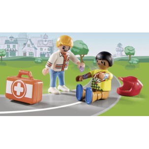 Playmobil Duck On Call Διάσωση στα Go-Kart για 3 ετών