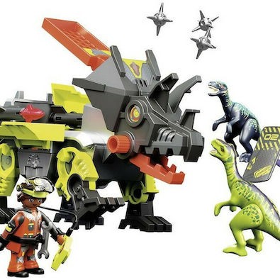 Playmobil Dino Rise Ρομπότ Δεινόσαυρος & Πολεμιστές για 5-10 ετών
