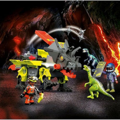 Playmobil Dino Rise Ρομπότ Δεινόσαυρος & Πολεμιστές για 5-10 ετών