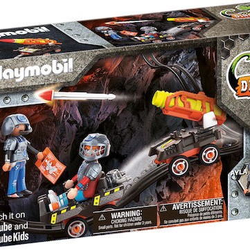 Playmobil Dino Rise Μαχητές με Όχημα Μεταφοράς Πυραύλων για 5-10 ετών
