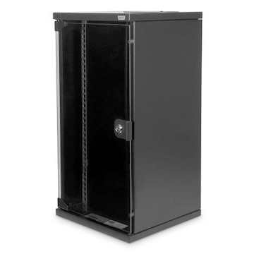 Digitus Επιτοίχια Καμπίνα Rack 12U 31.2x30x59.2cm Μαύρο DN-10-SET-3-B