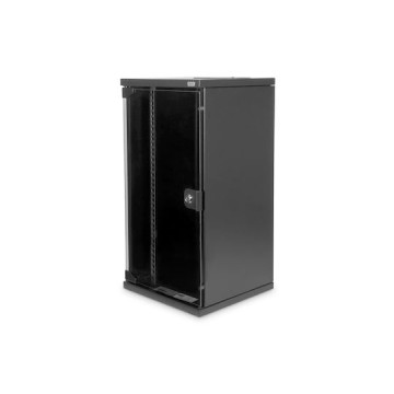 Digitus Επιτοίχια Καμπίνα Rack 12U 31.2x30x59.2cm Μαύρο DN-10-SET-3-B