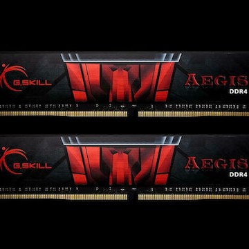 G.Skill Aegis DDR4 32GB RAM με 2x16GB Modules και Ταχύτητα 2666 για Desktop