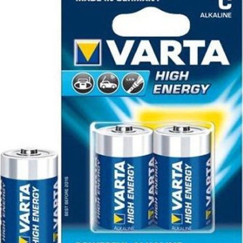 Varta Energy Αλκαλικές Μπαταρίες C 1.5V 2τμχ