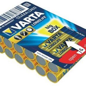 Varta LongLife Αλκαλικές Μπαταρίες AAA 1.5V 12τμχ